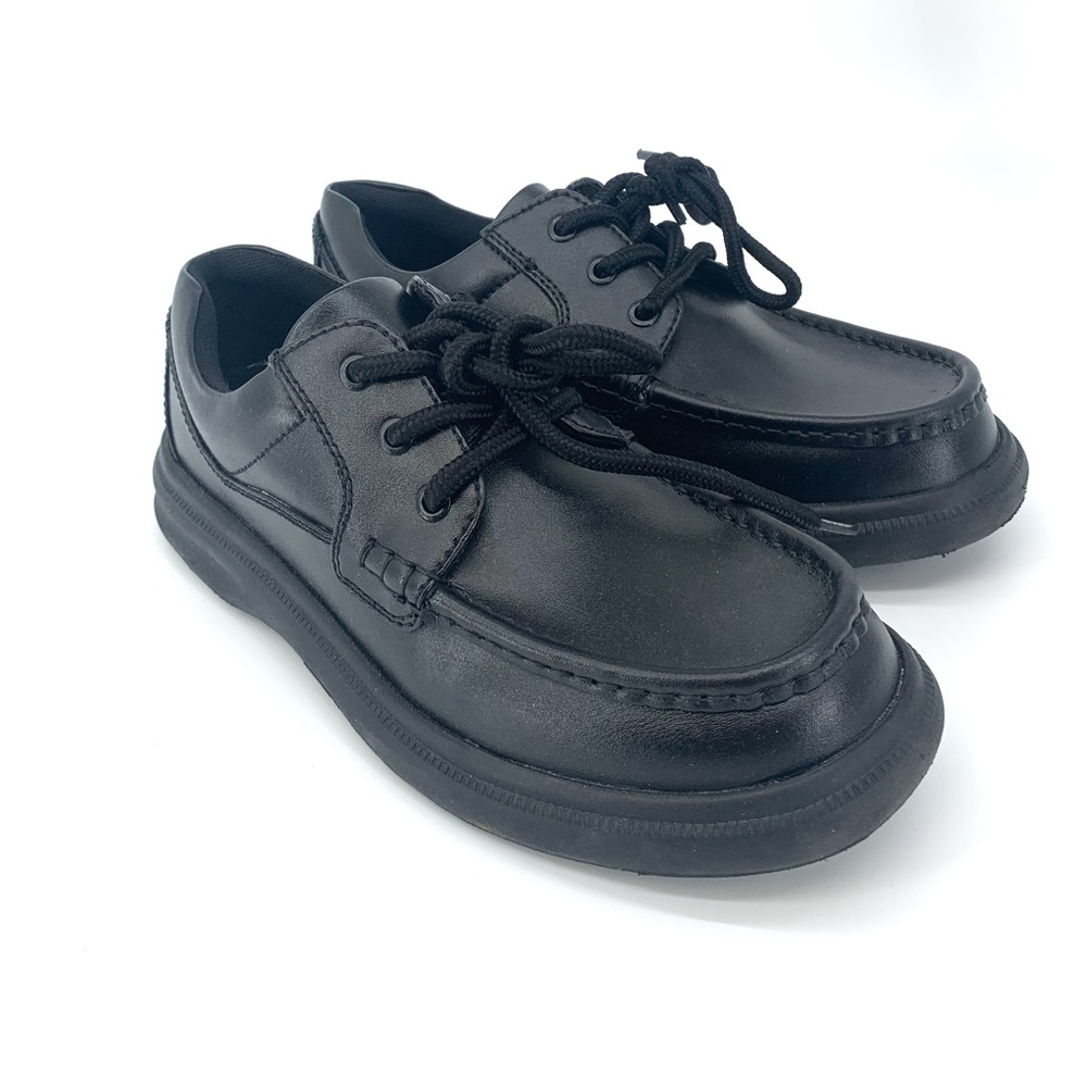 Hush Puppies Black Boys Shoes Size 8